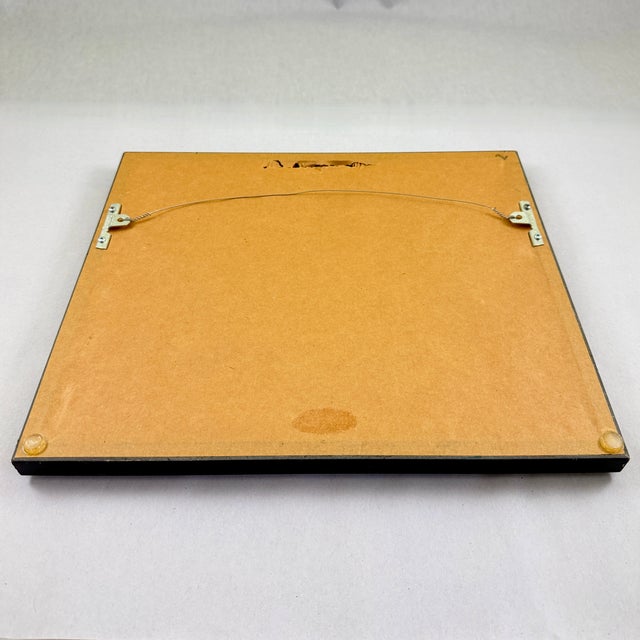 Loto Zoologique Game Box Lid, Chromolithograph, Framed, Circa 1900 For Sale - Image 12 of 13
