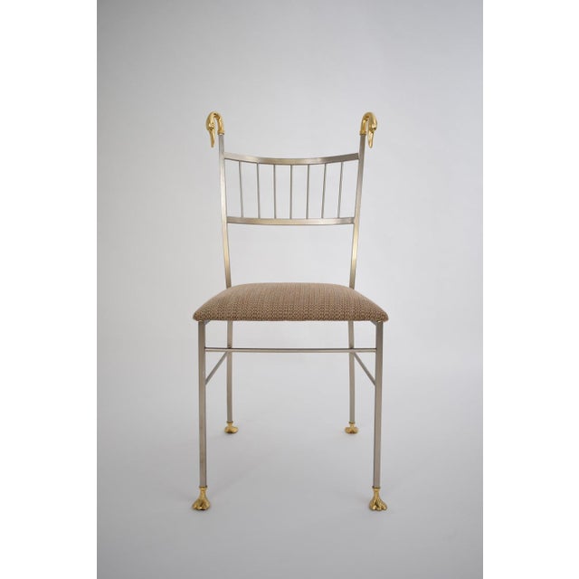 Set of Vintage American Swan Chairs, 1970 For Sale - Image 4 of 5