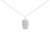 A luminous keepsake that feels both modern and timeless, this puffed medallion is sculpted in solid .925 sterling silver...