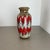 Large Zig Zag Lora Pottery Fat Lava Vase by Scheurich, 1970s For Sale - Image 3 of 18
