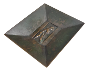 Art Deco Ashtray by Jacob Ängman for Gab Brons, 1930s