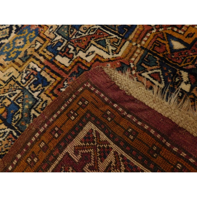 Antique Persian Tribal Rug For Sale - Image 12 of 13