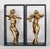 Lorenzo Servalli, Diogenes Sculpture, 1998, Bronze with Gold Leaf For Sale - Image 4 of 5