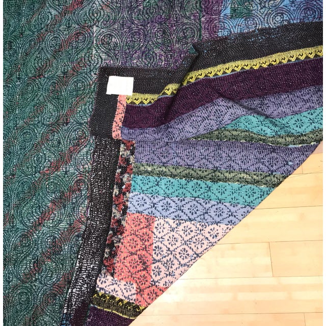 Indian Indian Van Verre Kantha For Sale - Image 3 of 6