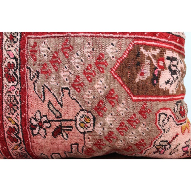 1960s Turkish Decorative Pillow Cover - 19.5"x20.5" For Sale - Image 5 of 12