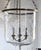 Large Ralph Lauren 6-Lite Cambridge bell lantern light fixture featuring a clear glass shade beautifully etched in Ralph...
