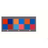 Josef Albers 1963 "Interaction of Color" Folder Xiv-4 Silkscreen Print For Sale