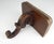 Early 20th Century Mahogany and Brass Scroll Bracket For Sale - Image 4 of 12