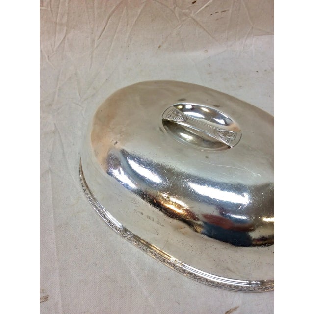 Early 20th Century Early 20th Century Hotel Silver Silverplate Brown Palace Hotel Food Cover Dome For Sale - Image 5 of 11