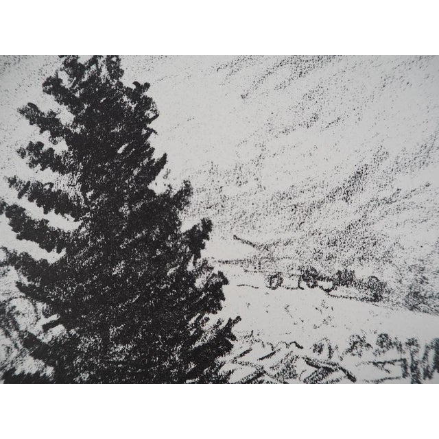 Albert Marquet, Graubünden, 1947, Original Lithograph For Sale - Image 6 of 8