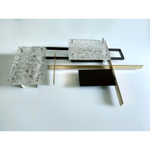 Mid-Century Modern Vintage Murano Glass Sconce from Arlus, 1960s For Sale - Image 3 of 15