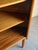 Vintage Teak Corner Cabinet With 3 Open Shelves and Tapered Legs Denmark 1960s For Sale - Image 11 of 11