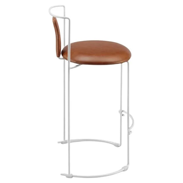 Gaja Bar Chair by Kazuhide Takahama for Cassina For Sale - Image 6 of 6
