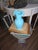 Blue Bristol Opaline Glass Vase For Sale - Image 10 of 10