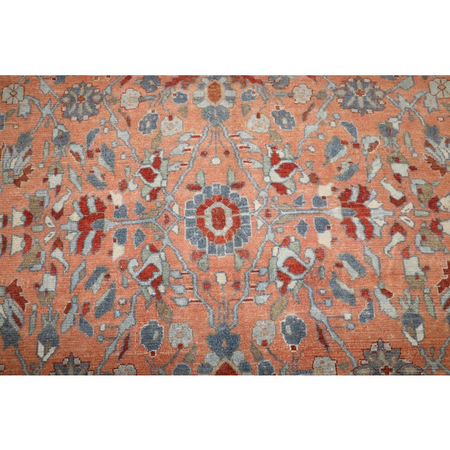 Early 20th Century Antique Persian Lilihan - 9'1" x 11'9" For Sale - Image 5 of 11