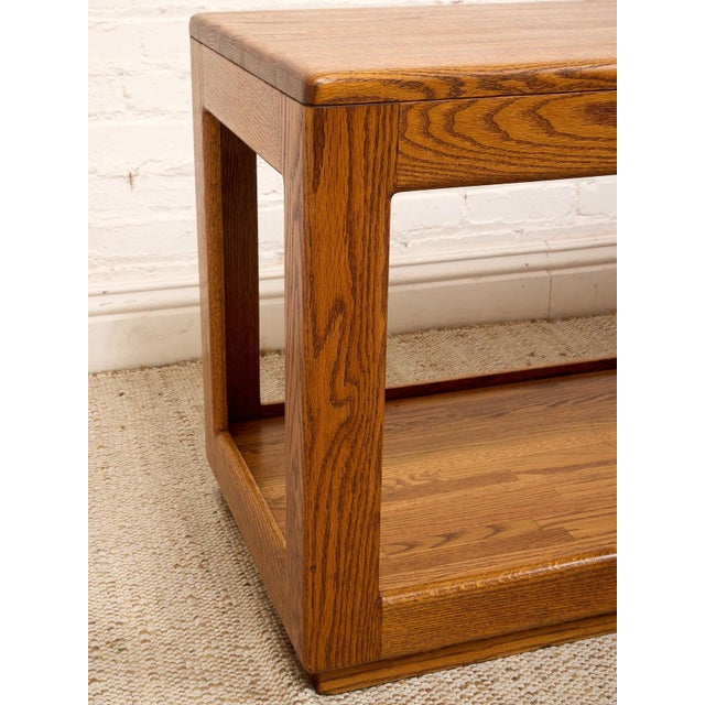 Oak Vintage Entry-Table or Retail Display For Sale - Image 4 of 10