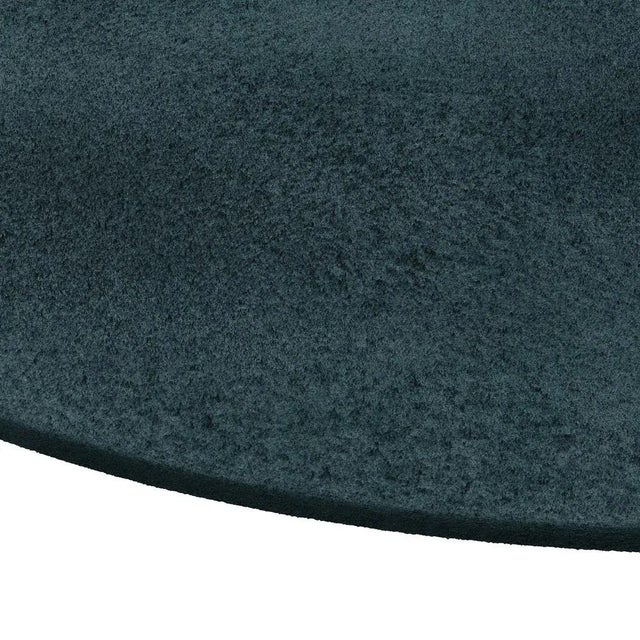 Contemporary Tapis Oval Pacific Green #15 Rug by TAPIS Studio For Sale - Image 3 of 4