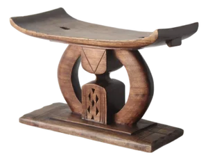African Vintage Ashanti Wisdom Stool Ghana