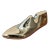 Late 20th Century Lunares San Francisco Polished Brass Sculpture of Shoe For Sale