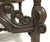Rococo Antique Pair of 18th C. English William & Mary Baroque Rococo High Back Carved Armchairs With Beautiful Caning on Seat & Back For Sale - Image 3 of 8