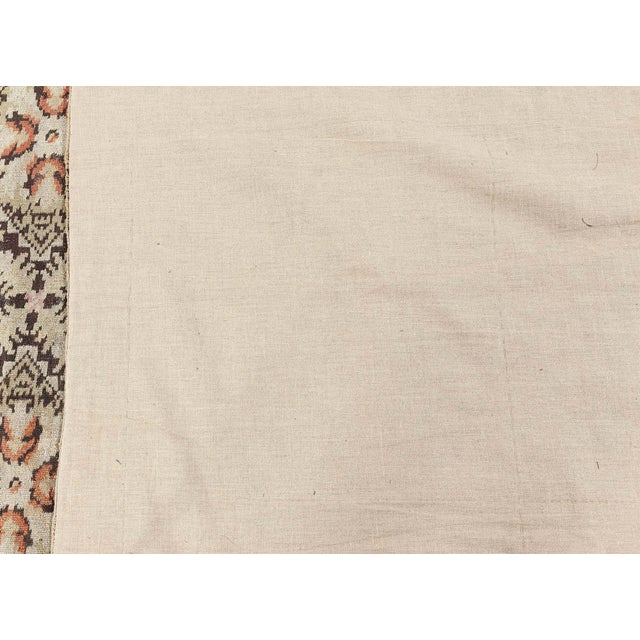 1880s Antique Bessarabian Kilim Rug with Floral Motif and Graphic Charm For Sale - Image 4 of 7