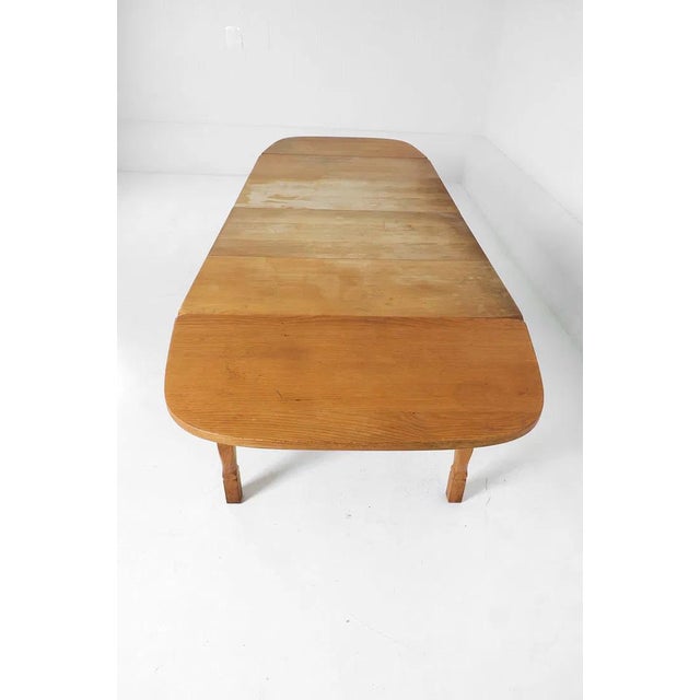 Mid 20th Century Danish Dining Table W Removable Drop Leaves & Extensions For Sale - Image 5 of 16