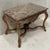 French 20th-C. Maitland-Smith French Louis XV Style Marble Top Fruitwood Center / Side Table For Sale - Image 3 of 11