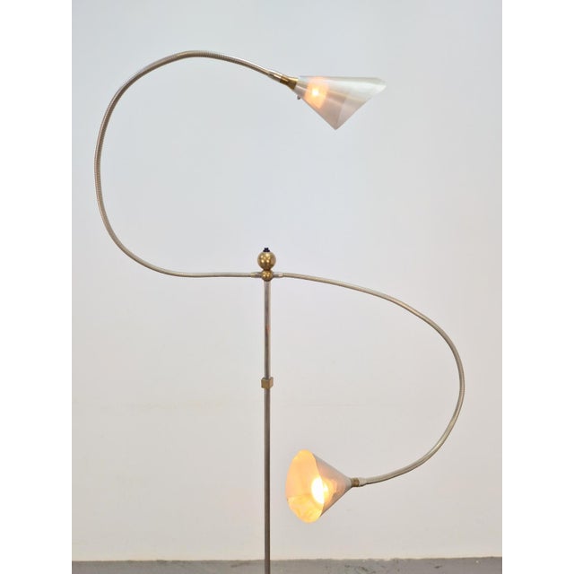 Modernist No Name Terra Floor Lamp from Catellani & Smith, 1980s For Sale - Image 6 of 13