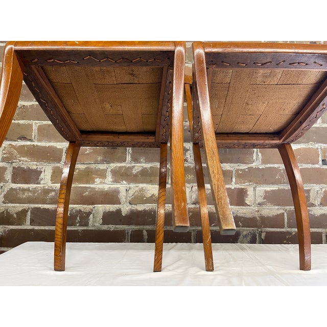 Auburn Early 20th Century Swedish Biedermeier Side Chairs For Sale - Image 8 of 9