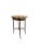 Hollywood Regency Late 20th Century Maitland-Smith Bamboo-Design Side Table With Brass Tray For Sale - Image 3 of 9