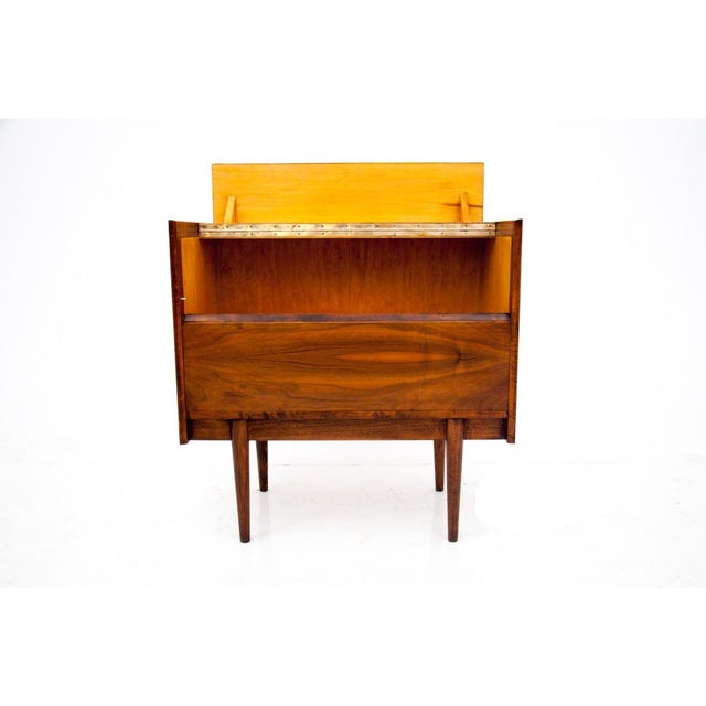 Wood Chest of Drawers from Bytom Furniture Factory, Poland, 1960s For Sale - Image 7 of 9