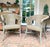 This is a charming set of original, possibly Victorian, bentood or rattan chairs with hand woven wicker bodies. Very...