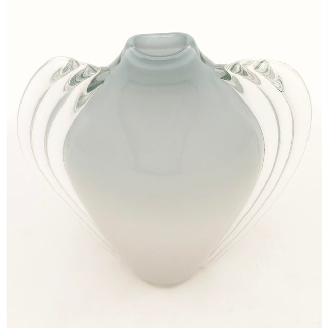Blown Art Glass Vase by Thomas Buechner for Vitrix Hot Glass Studio For Sale - Image 14 of 18