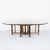 1980s McGuire Attributed Coastal Modern Bamboo & Laced Rawhide Racetrack Dining Table For Sale - Image 9 of 15