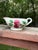 Mid-Century Modern Vintage Mid-Century Blue Ridge Southern Potteries "Crab Apple" Hand-Painted Ceramic Gravy Boat For Sale - Image 3 of 9