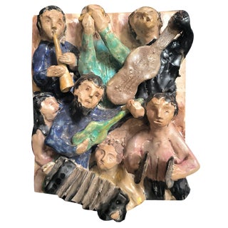 Italian Artist, The Jazzists, 1960s, Ceramic For Sale