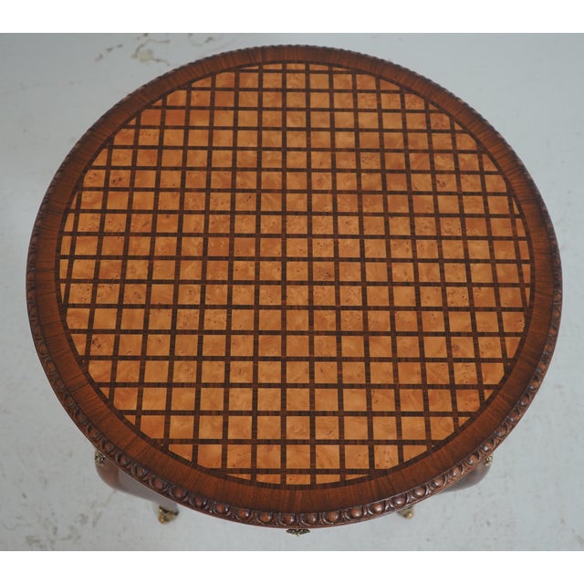 French Theodore Alexander 5005-961 French Lamp Table For Sale - Image 3 of 17