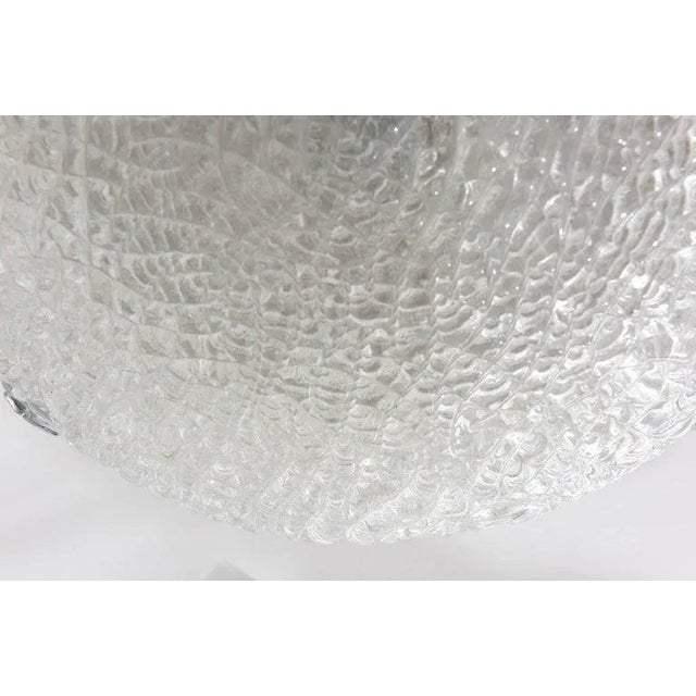 Transparent 1970s Kalmar Style Flushmount Chandelier For Sale - Image 8 of 12