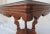Victorian 19th Century Victorian Eastlake Burled Walnut Table With Glass Top For Sale - Image 3 of 13