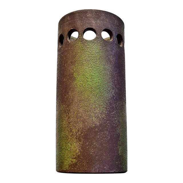 Bitossi 'Etruscan' Décor Cylinder Vase For Sale