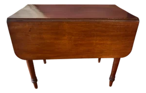 Antique 19th Century Solid Wood Drop Leaf Table
