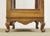 Vintage European Beveled Glass Wood Vitrine For Sale - Image 13 of 16