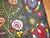 Turkish Colorful Suzanni Embroidery rug no. 9582 For Sale - Image 3 of 10