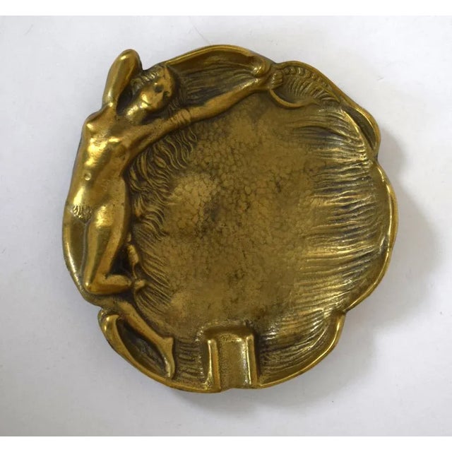Art Nouveau Ashtrays in Bronze, 1890s, Set of 2 For Sale - Image 4 of 4
