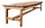 Large French Farmhouse Table, 1940s For Sale