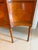 Antique Victorian Satinwood Inlaid Bow Front Display Cabinet, 1890 For Sale - Image 16 of 18