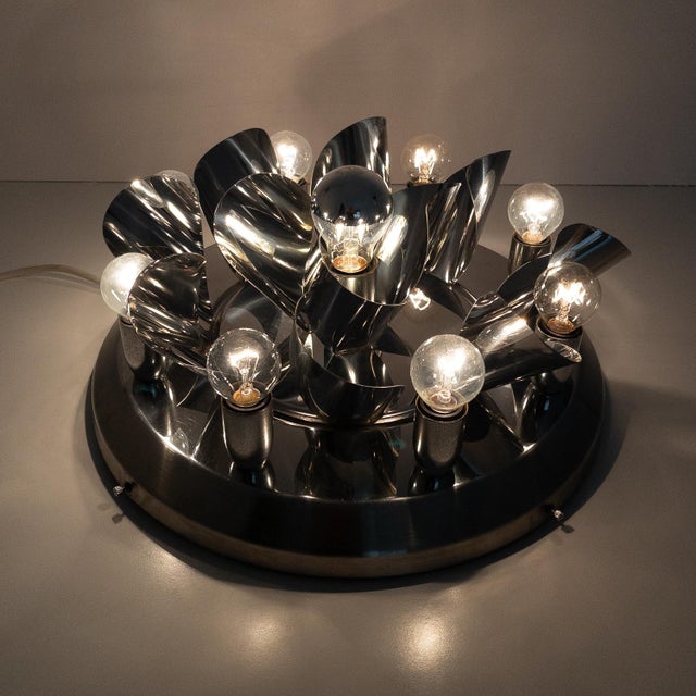 Mid-Century Modern Space Age Style Wall Lamp, 1960s For Sale - Image 3 of 18