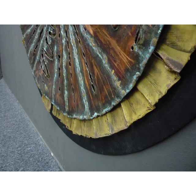 Decorative Copper Wall Artwork, 1970s For Sale - Image 6 of 10