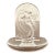 Lalique "Naiade" Art Deco Crystal Ring Dish For Sale
