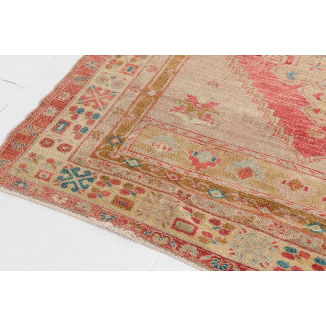 Bohemian Vintage Wool Carpet For Sale - Image 6 of 10